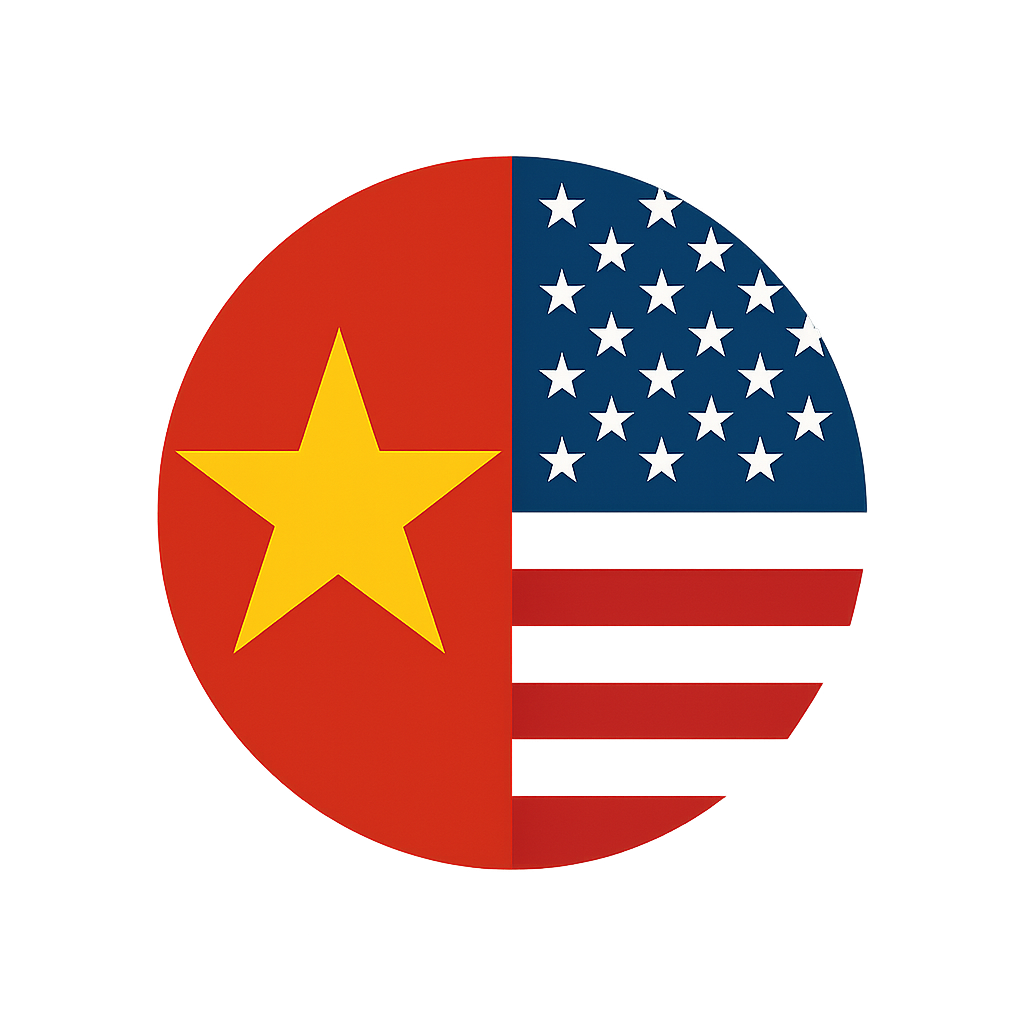 Vietnam and US Logo